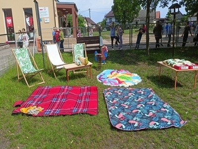 grupa dzieci przedszkolnych podczas obchodów Dnia Dziecka 2025