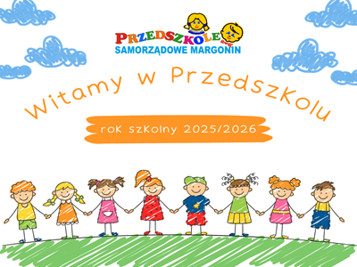 grupa dzieci przedszkolnych na zdjęciu witającym nowy rok szkolny 2025/2026