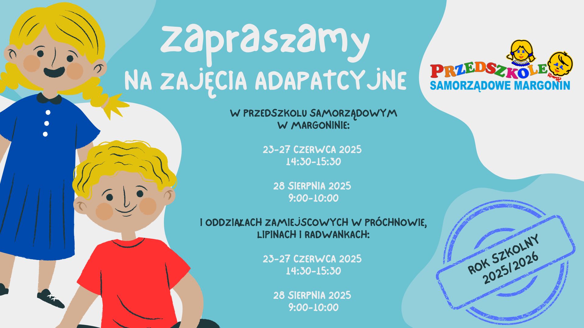 INFORMACJA O ZAJĘCIACH ADAPTACYJNYCH