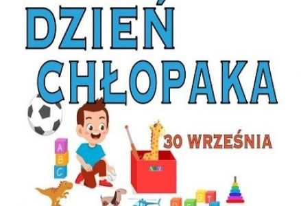 napis tematyczny dzien chłopca